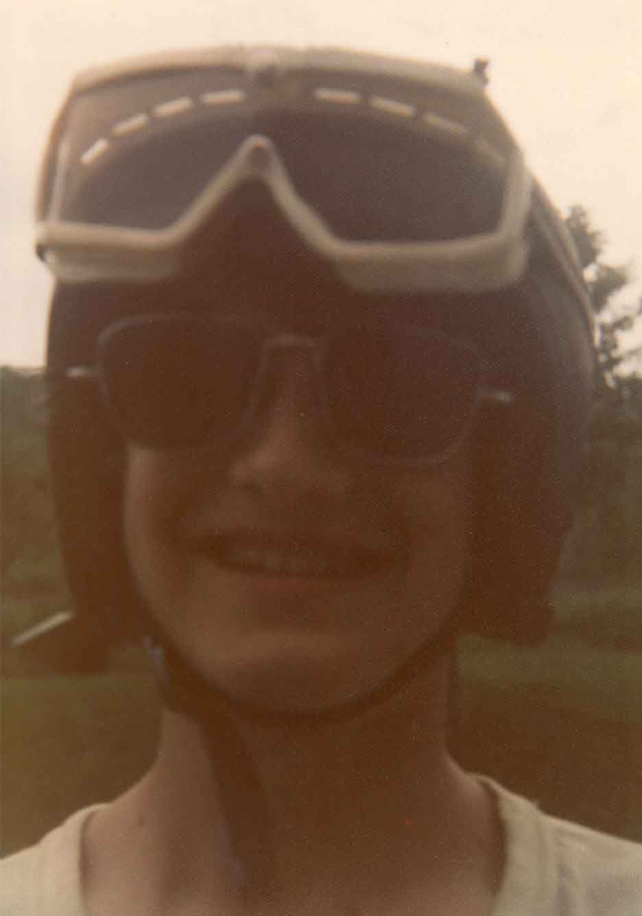 Mike in safety gear